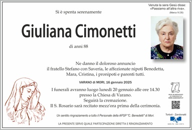 Cimonetti Giuliana