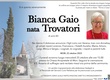 Trovatori Bianca ved. Gaio