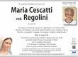 Cescatti Maria ved. Regolini