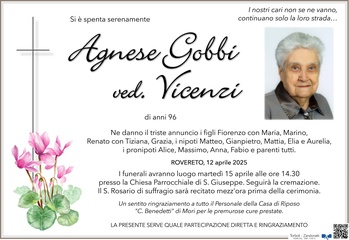 Gobbi Agnese ved. Vicenzi