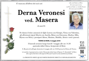 Veronesi Derna ved. Masera
