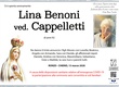 Benoni Lina ved. Cappelletti