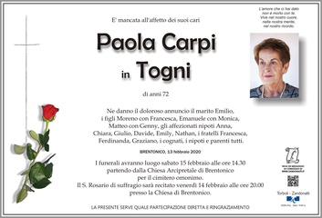 Carpi Paola in Togni