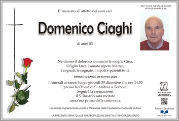 Ciaghi Domenico