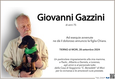 Gazzini Giovanni