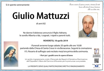 Mattuzzi Giulio