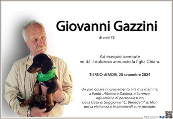 Gazzini Giovanni