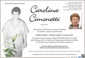 Cimonetti Carolina