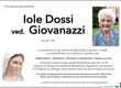 Dossi Iole ved. Giovanazzi