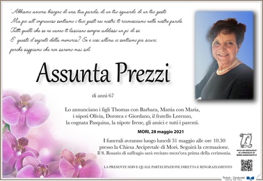Prezzi Assunta