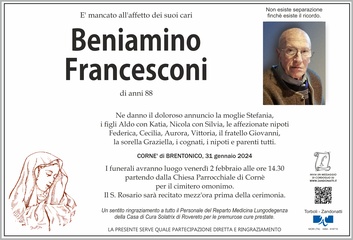 Francesconi Beniamino