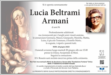 Beltrami Lucia ved. Armani