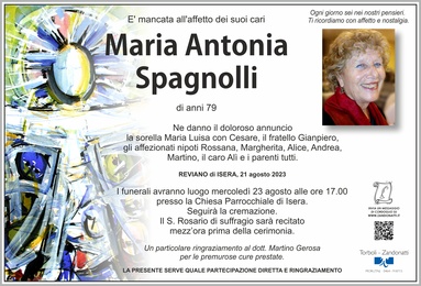 Spagnolli Maria Antonia