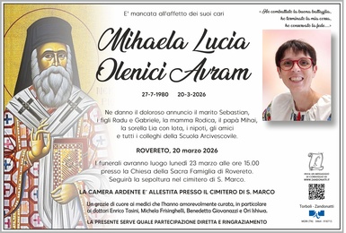 Olenici Avram Mihaela Lucia