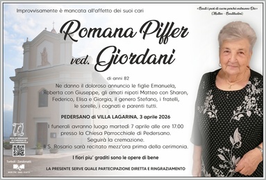 Piffer Romana ved. Giordani