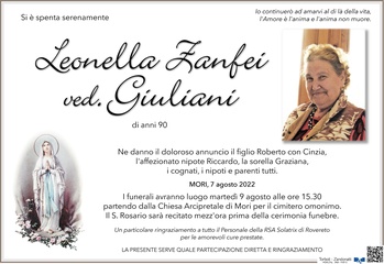 Zanfei Leonella ved. Giuliani