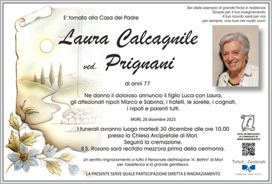 Calcagnile Laura ved. Prignani