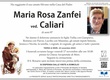 Zanfei Maria Rosa ved. Caliari