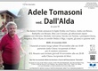 Tomasoni Adelina ved. Dall'Alda