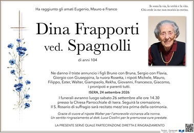 Frapporti Dina ved. Spagnolli
