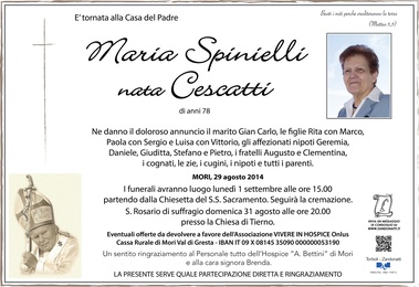 Cescatti Maria in Spinielli