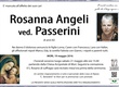 Angeli Rosanna ved. Passerini