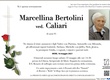 Bertolini Marcellina ved. Caliari