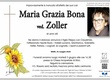 Bona Maria Grazia ved. Zoller