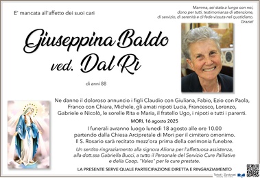 Baldo Giuseppina ved. Dal Rì