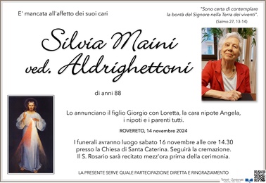 Maini Silvia ved. Aldrighettoni