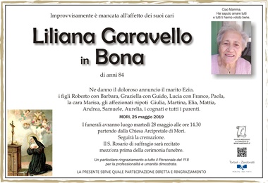 Garavello Liliana in Bona
