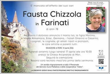 Chizzola Fausta in Farinati