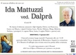 Mattuzzi Ida ved. Dalprà