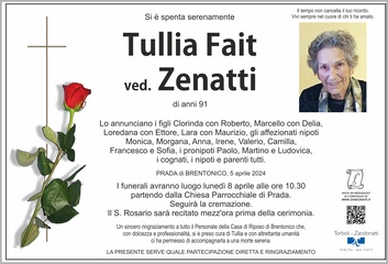 Fait Tullia ved. Zenatti