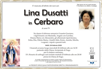 Dusatti Lina in Cerbaro