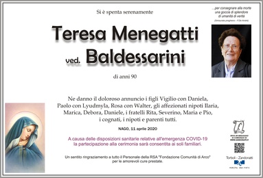 Menegatti Teresa ved. Baldessarini