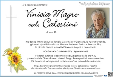 Magro Venicia ved. Calestini