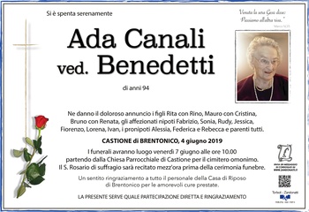 Canali Ada ved. Benedetti