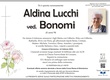 Lucchi Aldina ved. Bonomi