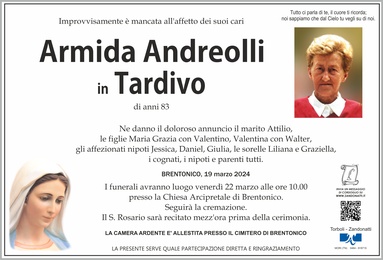 Andreolli Armida in Tardivo