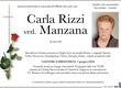 Rizzi Carla ved. Manzana