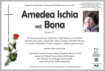 Ischia Amedea ved. Bona