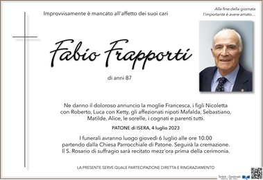 Frapporti Fabio