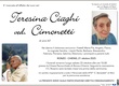 Ciaghi Teresina ved. Cimonetti