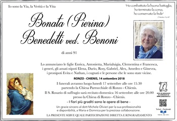 Benedetti Bonata ved. Benoni