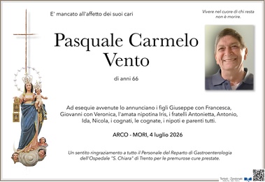 Vento Pasquale Carmelo