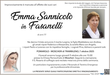 Sannicolò Emma in Fasanelli