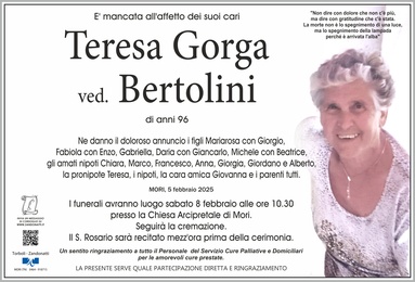 Gorga Teresa ved. Bertolini