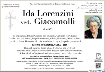 Lorenzini Ida ved. Giacomolli