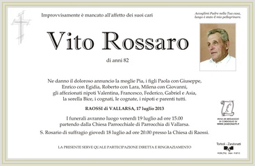 Rossaro Vito